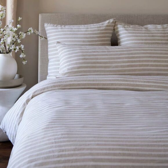 CASALUNA Linen Body Pillow Cover - Picture 1 of 4